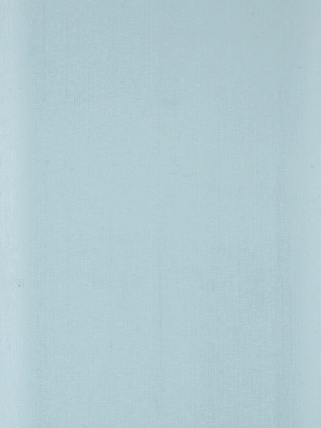 Soumya Premium Lightweight Solid Sheer Firozi/Aqua Color Linen Curtain, Pack of 1