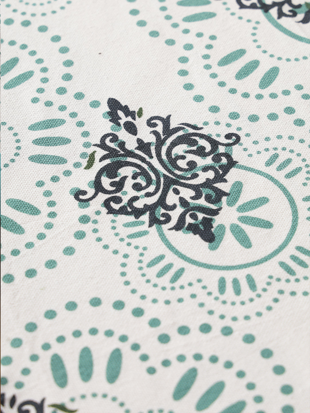 Table Covers in Blue color made with Cotton Material , Kitchen Linen - 1 pc