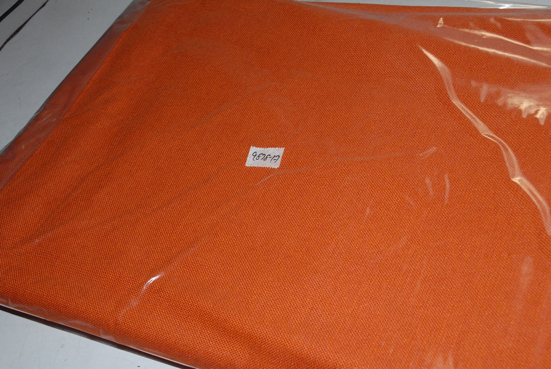 Set of 2 Solid Pattern Rust Color Cotton Single Bedcover Set, 1 Single Bedcover, with 1 Pillow Cover