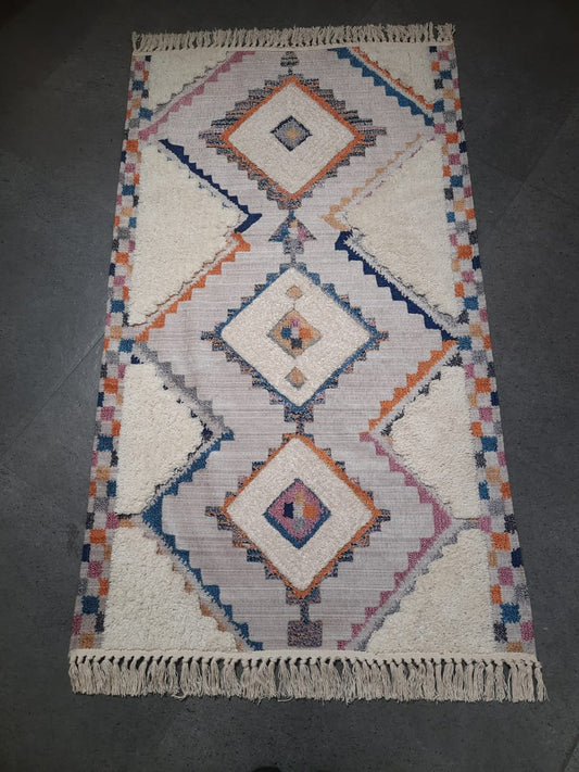 Soumya Printed Tufted Embroidry Rugs for versatile use