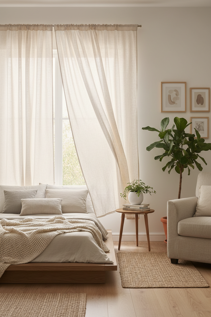 Linen voile