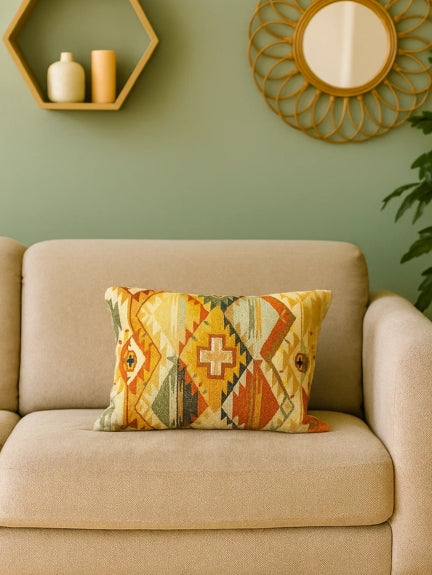Set Of 2 Boho Crossroads Oblong Cushion Covers