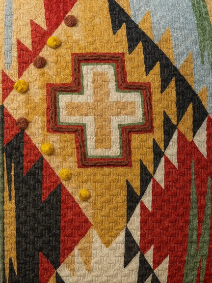 Set Of 2 Boho Crossroads Oblong Cushion Covers