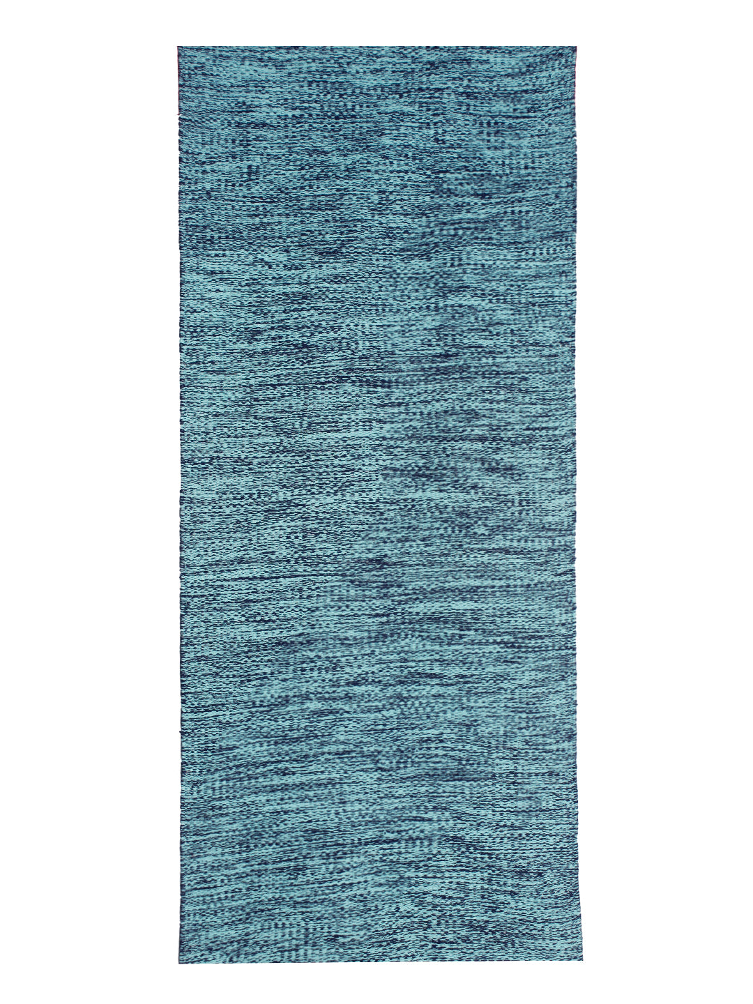 Perfect Size Cotton Yoga Mat with Shoulder Strap Anti-Skid Blue Color, Yoga mat