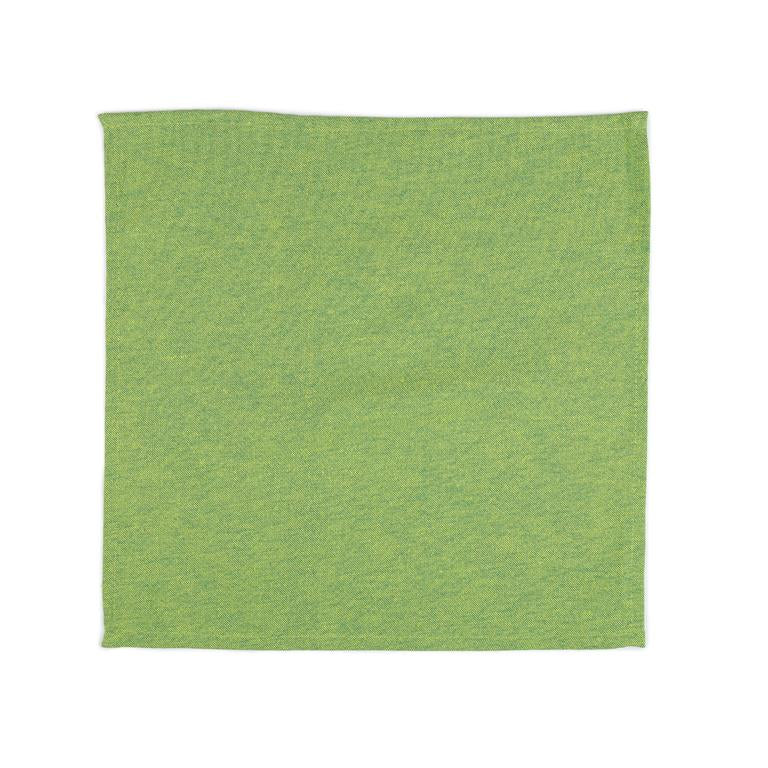 Solid Cotton Dark Green Color Table Napkin, 6pc Napkin Set