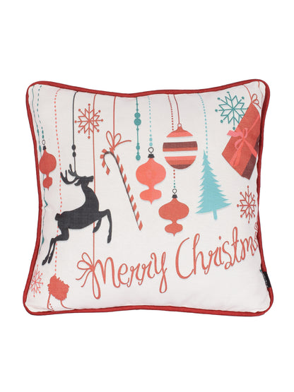 Premium White Digital Printed Cushion Cover Set