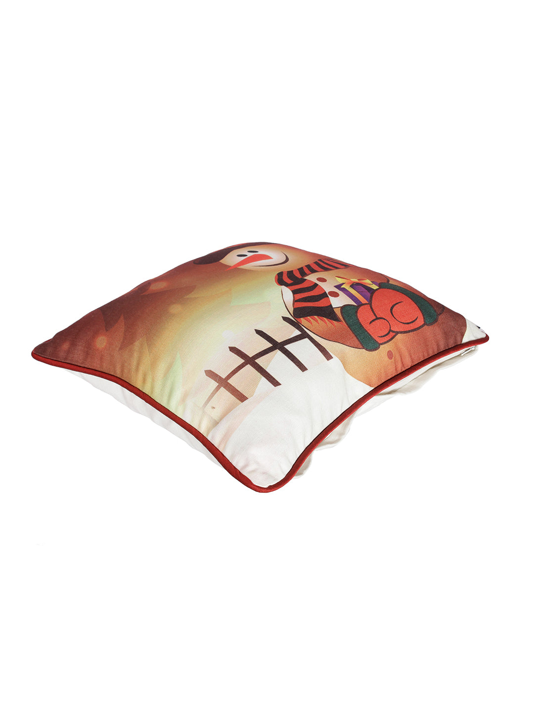 Premium Maroon Digital Printed Cushion Cover Set