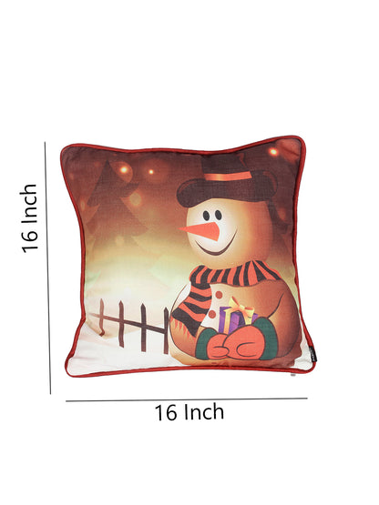 Premium Maroon Digital Printed Cushion Cover Set