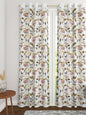 Soumya Kashmiri Embroidery 01 Premium Cotton Curtain, Pack of 1