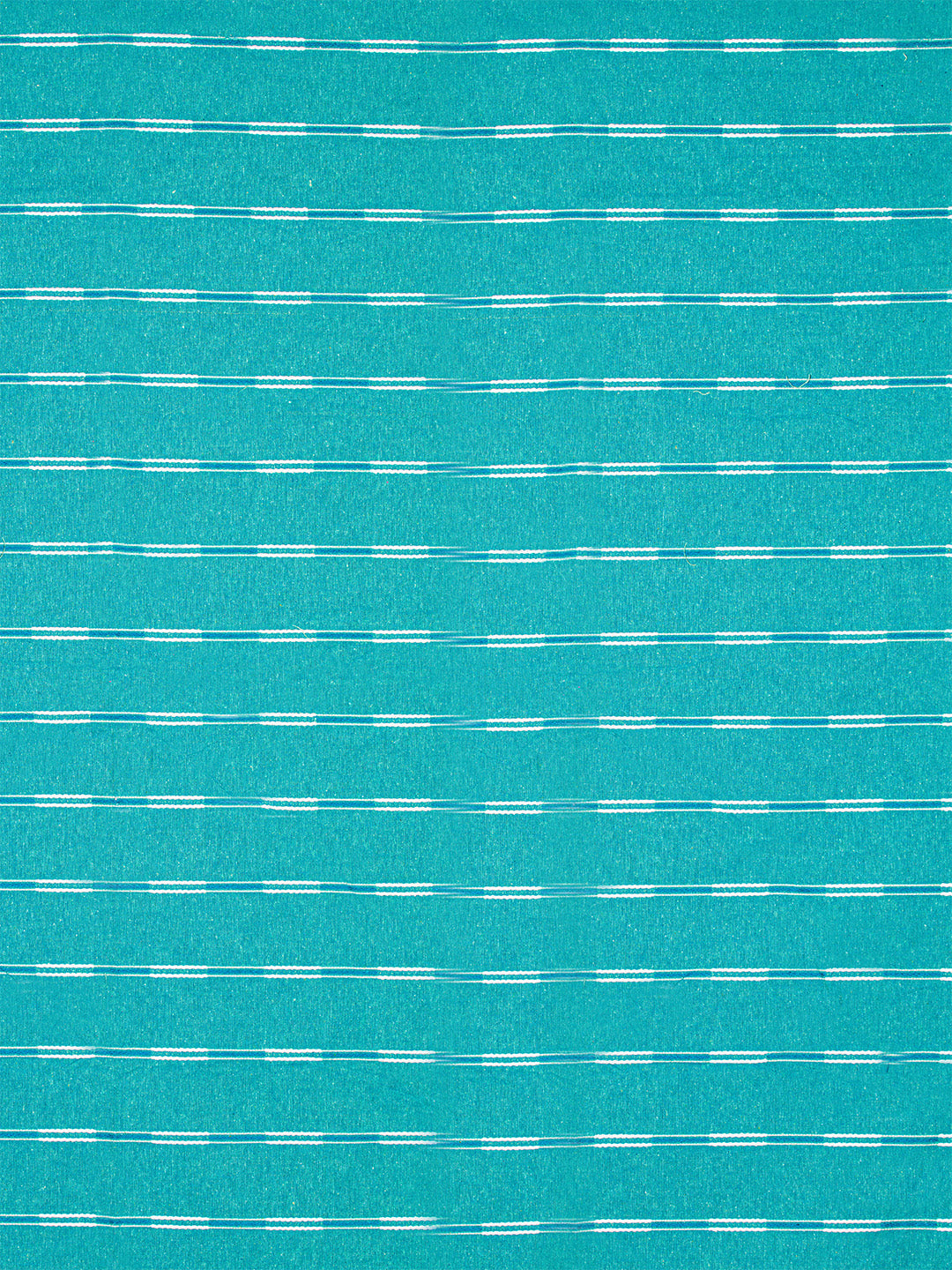 Set of 2 Solid Firozi Color Cotton Single Bedcover Set, 1 Single Bedcover, with 1 Pillow Cover