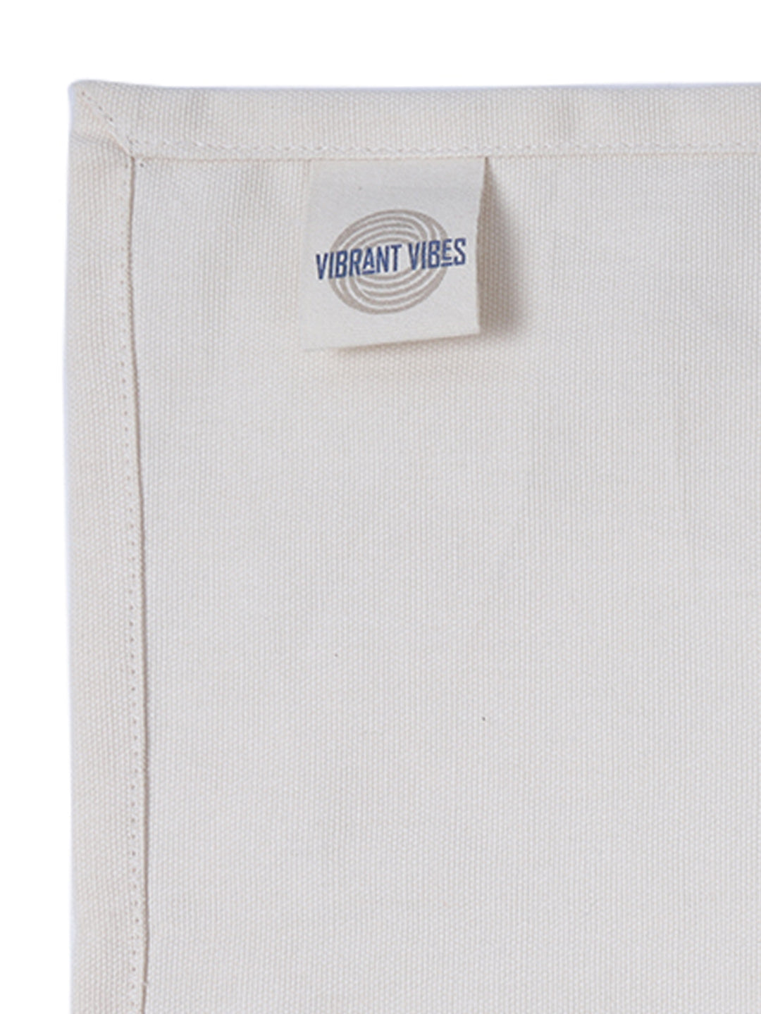 Set of 6 Cotton Plain Off White Color Table Napkin, 6pc Napkin Set