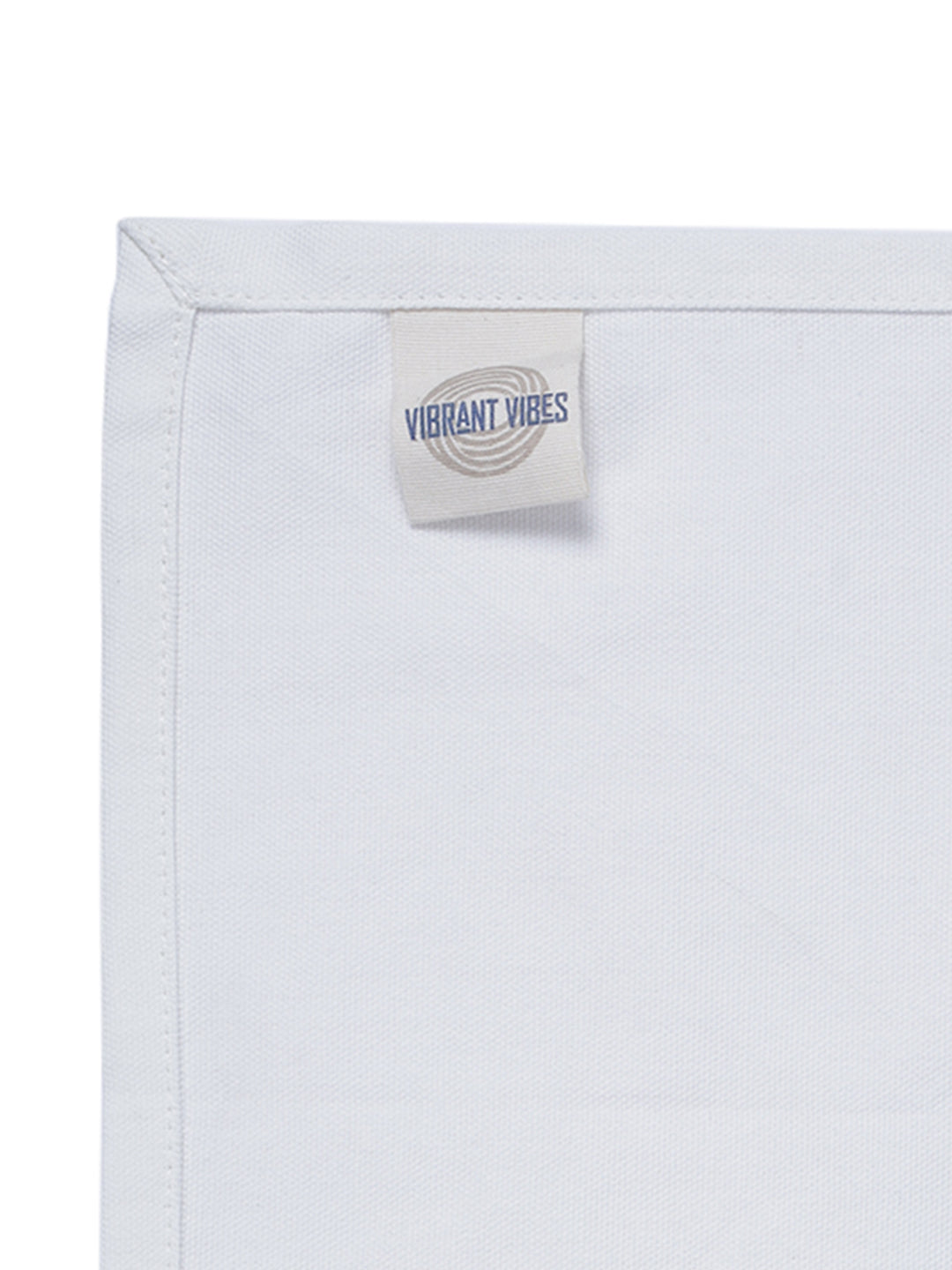 Set of 6 Cotton Plain White Color Table Napkin, 6pc Napkin Set