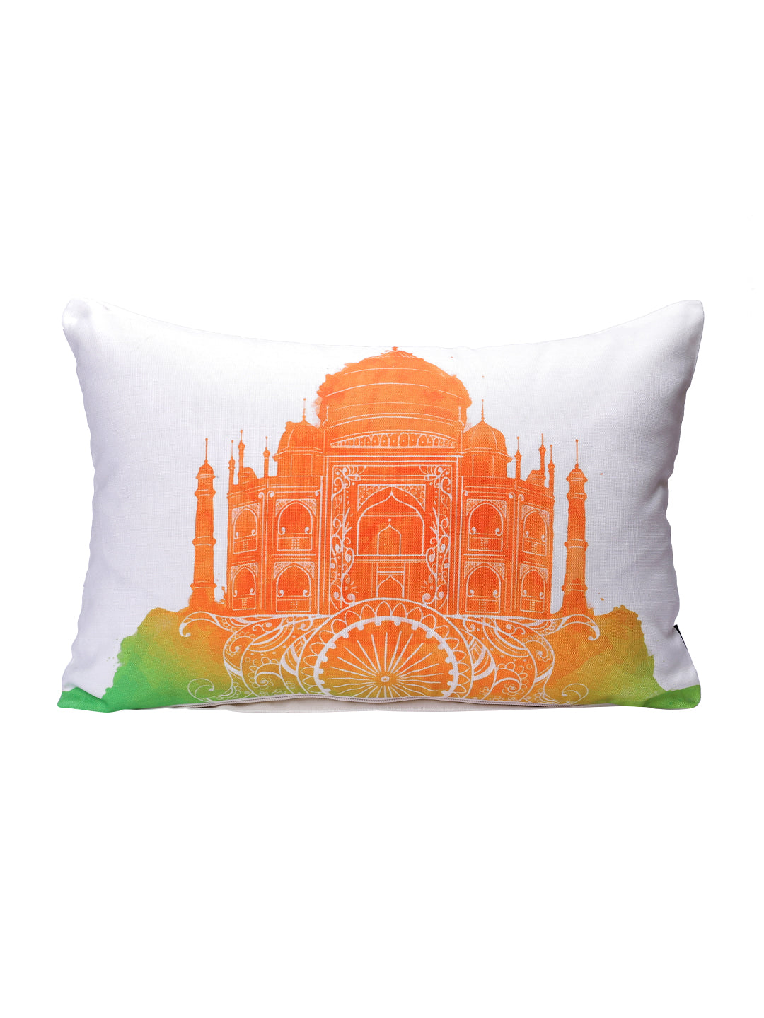 Set of 2 Decorative Sham/Baby/Rectangle Cushion Cover Digital Printed Premium Soft Polylinen Fabric Multi Color