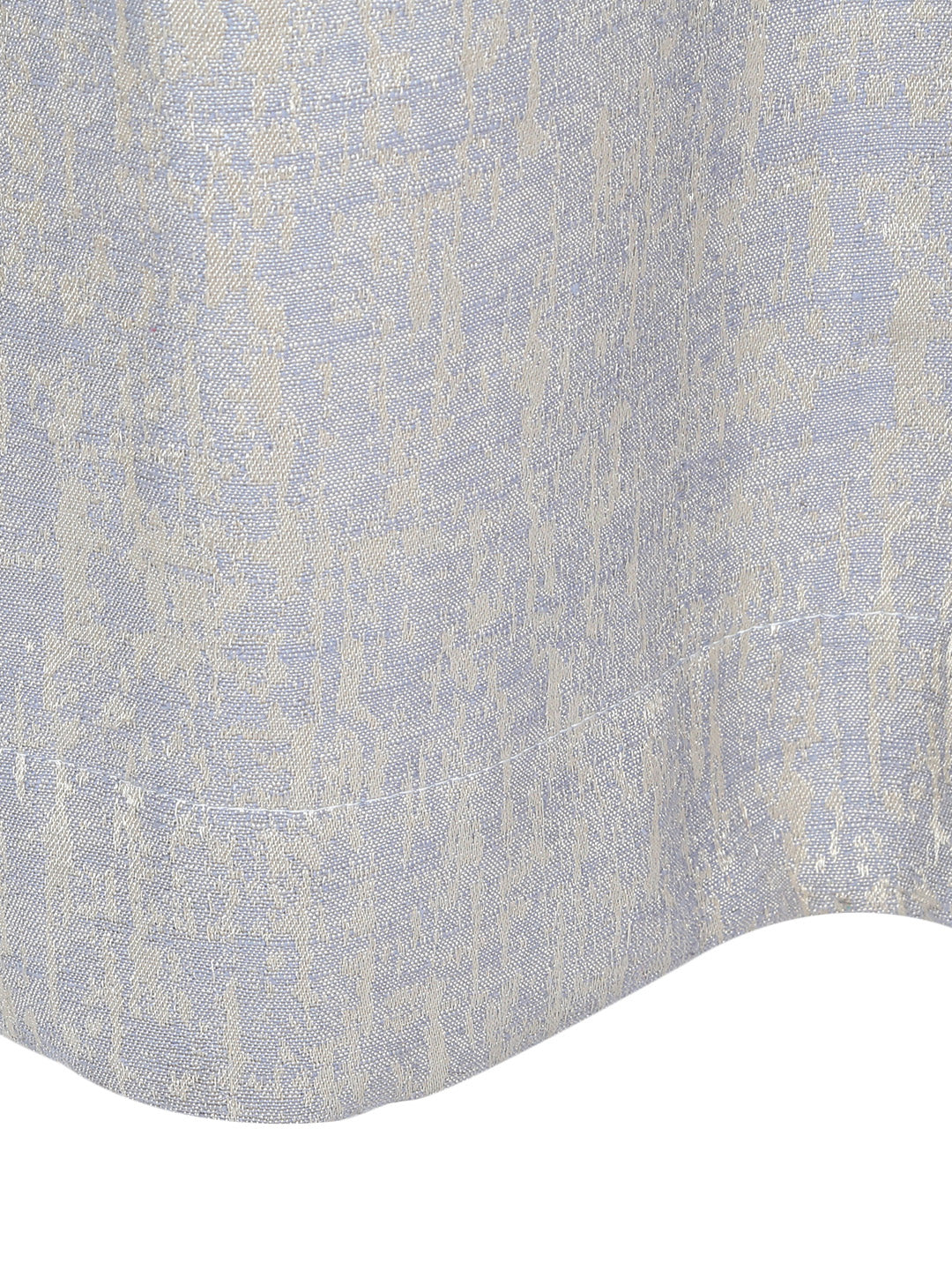 Soumya Hi end Satin Finish Premium Fabric Self Design Grey Color Curtain, Pack of 1