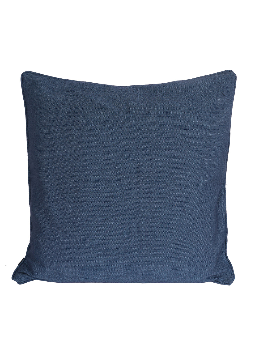 Set of 2 Premium Cotton Printed Blue Color Cushion Cover Set, 2 pc Cushion Cover