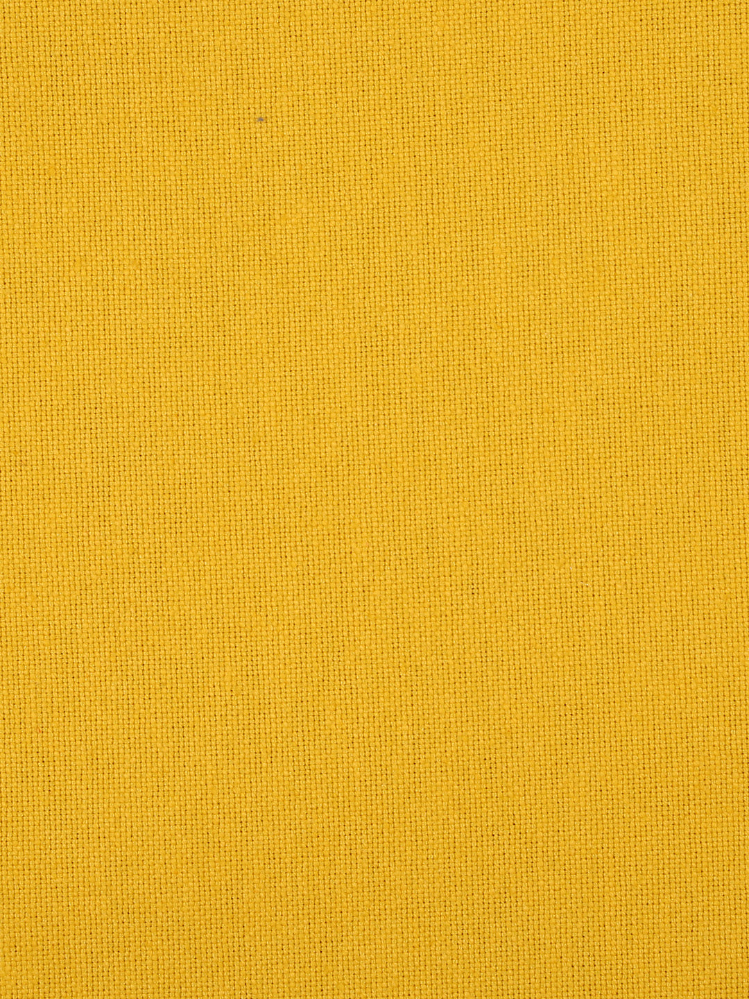 Set of 2 Solid Yellow Color Cotton Single Bedcover Set, 1 Single Bedcover, with 1 Pillow Cover