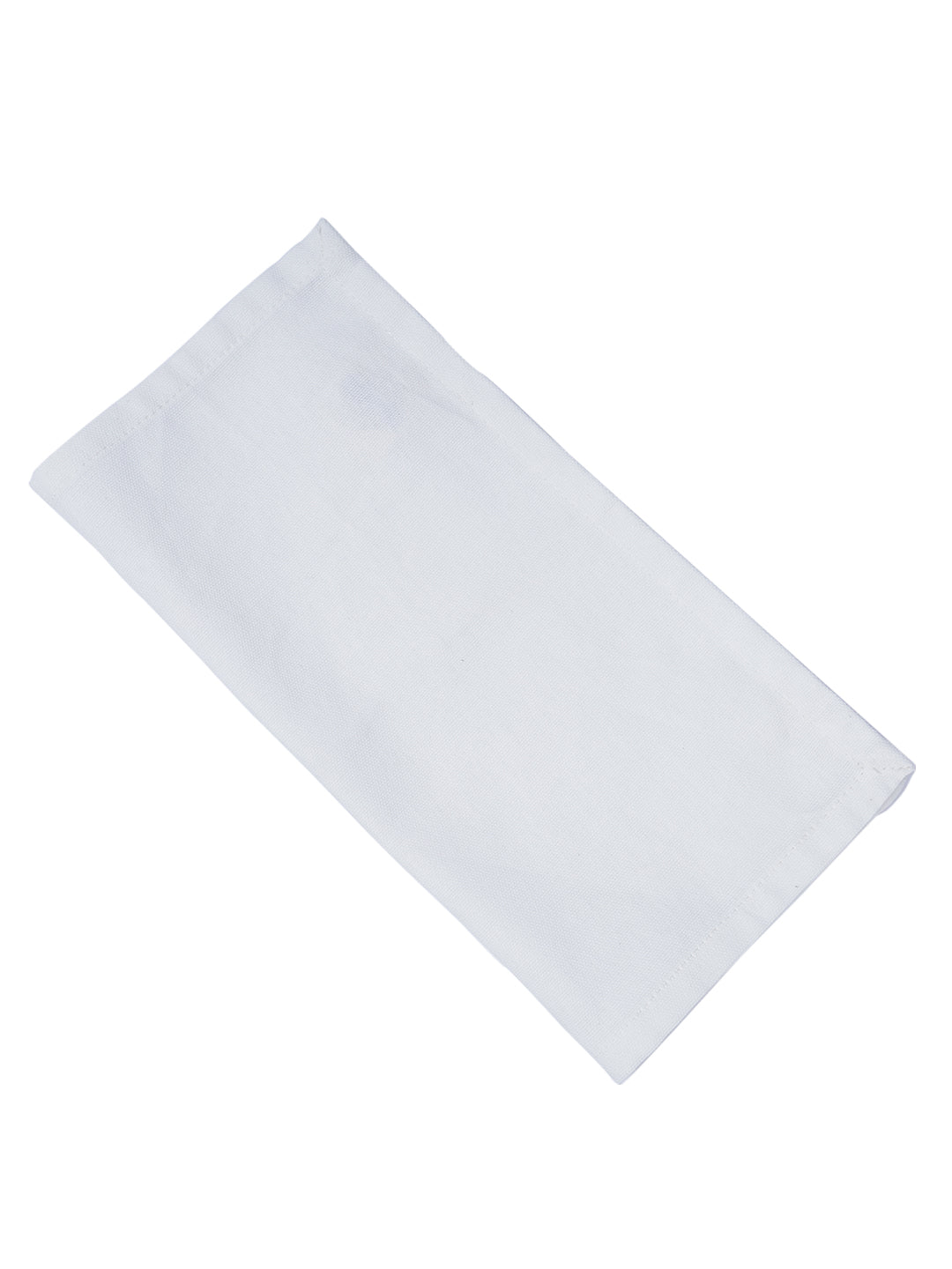 Set of 6 Cotton Plain White Color Table Napkin, 6pc Napkin Set