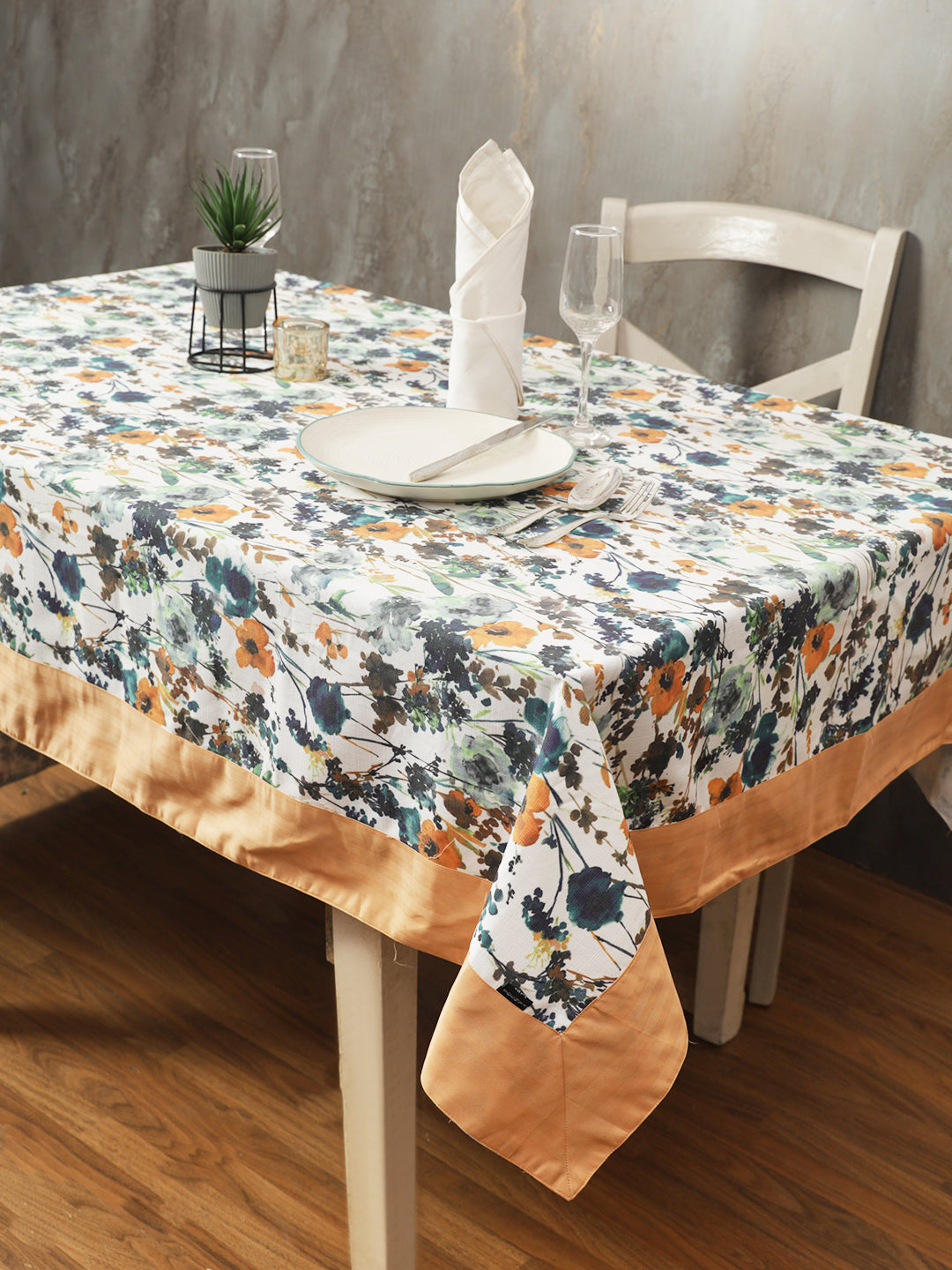 Table Covers in Multi color made with  Polylinen Material , Kitchen Linen - 1 pc