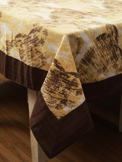 Table Covers in Beige color made with  Cotton Material , Kitchen Linen - 1 pc