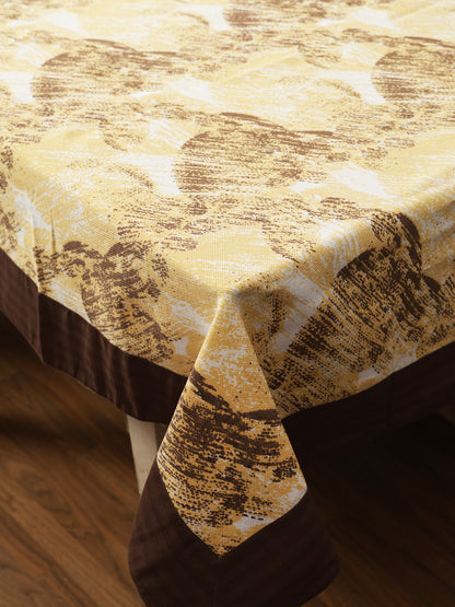 Table Covers in Beige color made with  Cotton Material , Kitchen Linen - 1 pc