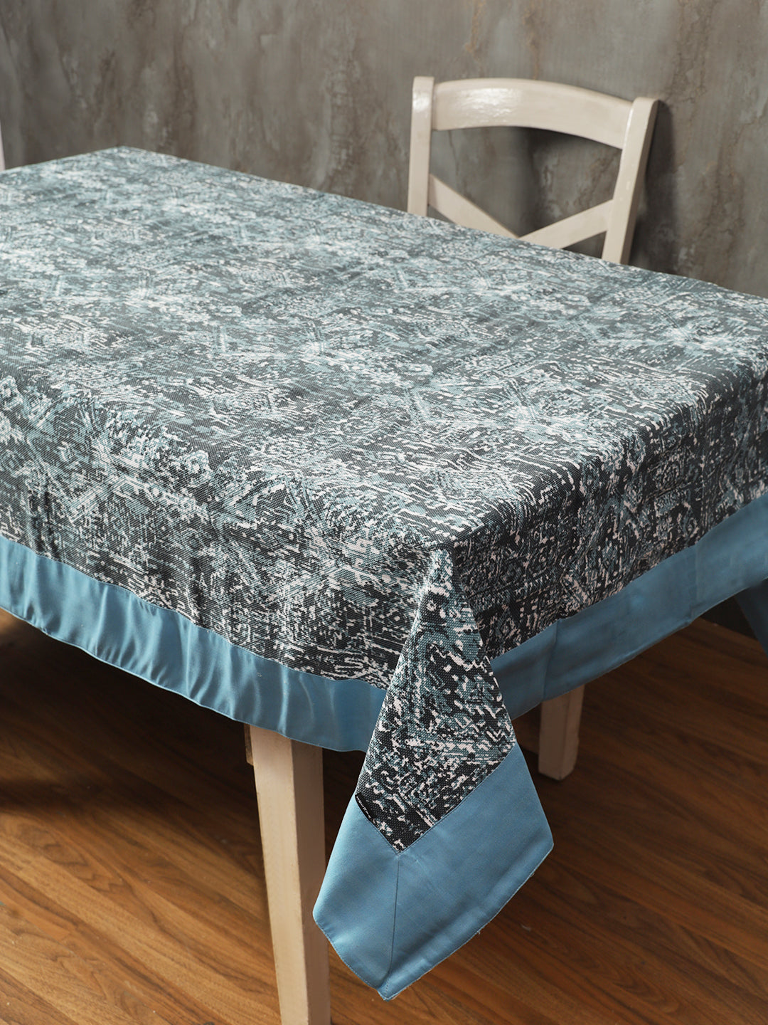 Table Covers in Blue color made with  Cotton Material , Kitchen Linen - 1 pc