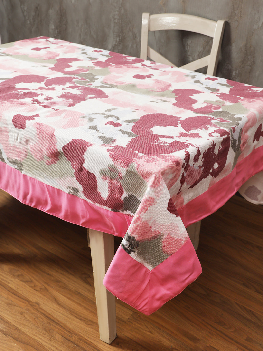 Table Covers in Pink color made with  Cotton Material , Kitchen Linen - 1 pc