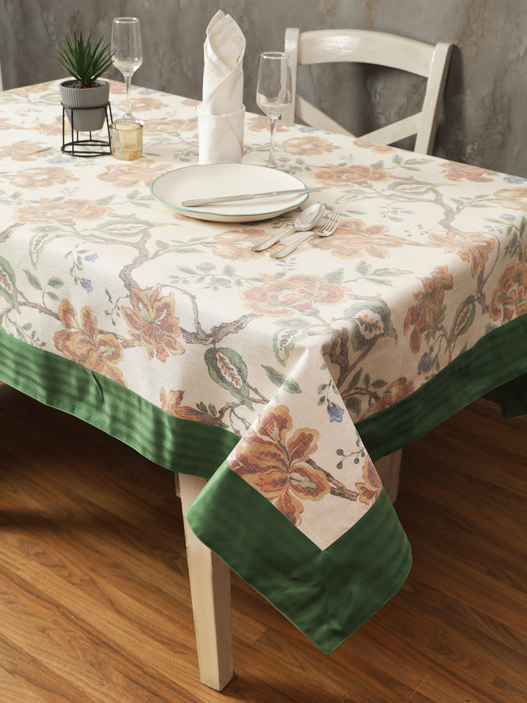 Table Covers in Rust color made with  Polycotton Material , Kitchen Linen - 1 pc