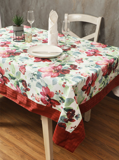 Table Covers in Pink color made with  Polylinen Material , Kitchen Linen - 1 pc