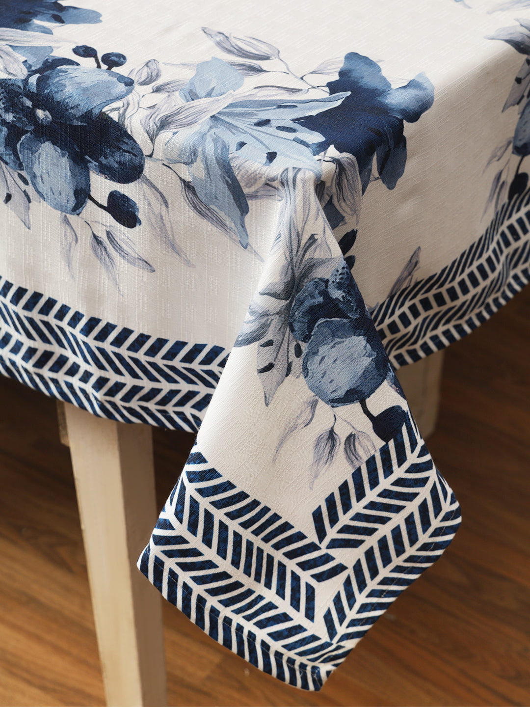 Table Covers in Blue color made with  Polylinen Material , Kitchen Linen - 1 pc