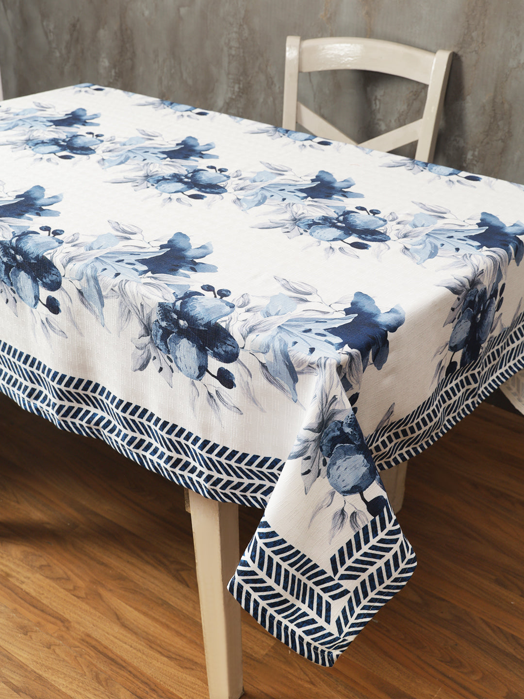 Table Covers in Blue color made with  Polylinen Material , Kitchen Linen - 1 pc