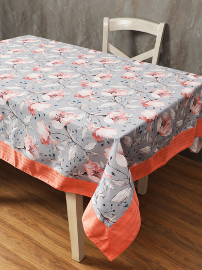 Table Covers in Grey color made with  Polylinen Material , Kitchen Linen - 1 pc