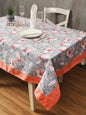 Table Covers in Grey color made with  Polylinen Material , Kitchen Linen - 1 pc