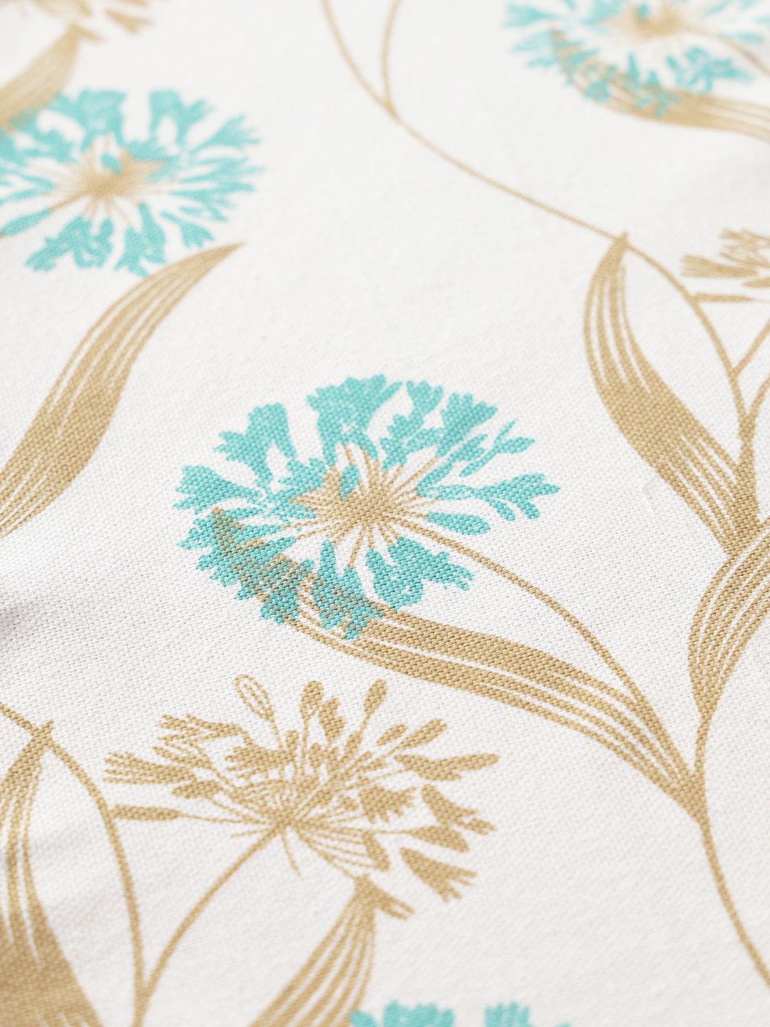 Table Covers in Firozi color made with  Cotton Material , Kitchen Linen - 1 pc