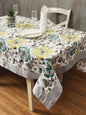 Table Covers in Grey color made with  Cotton Material , Kitchen Linen - 1 pc