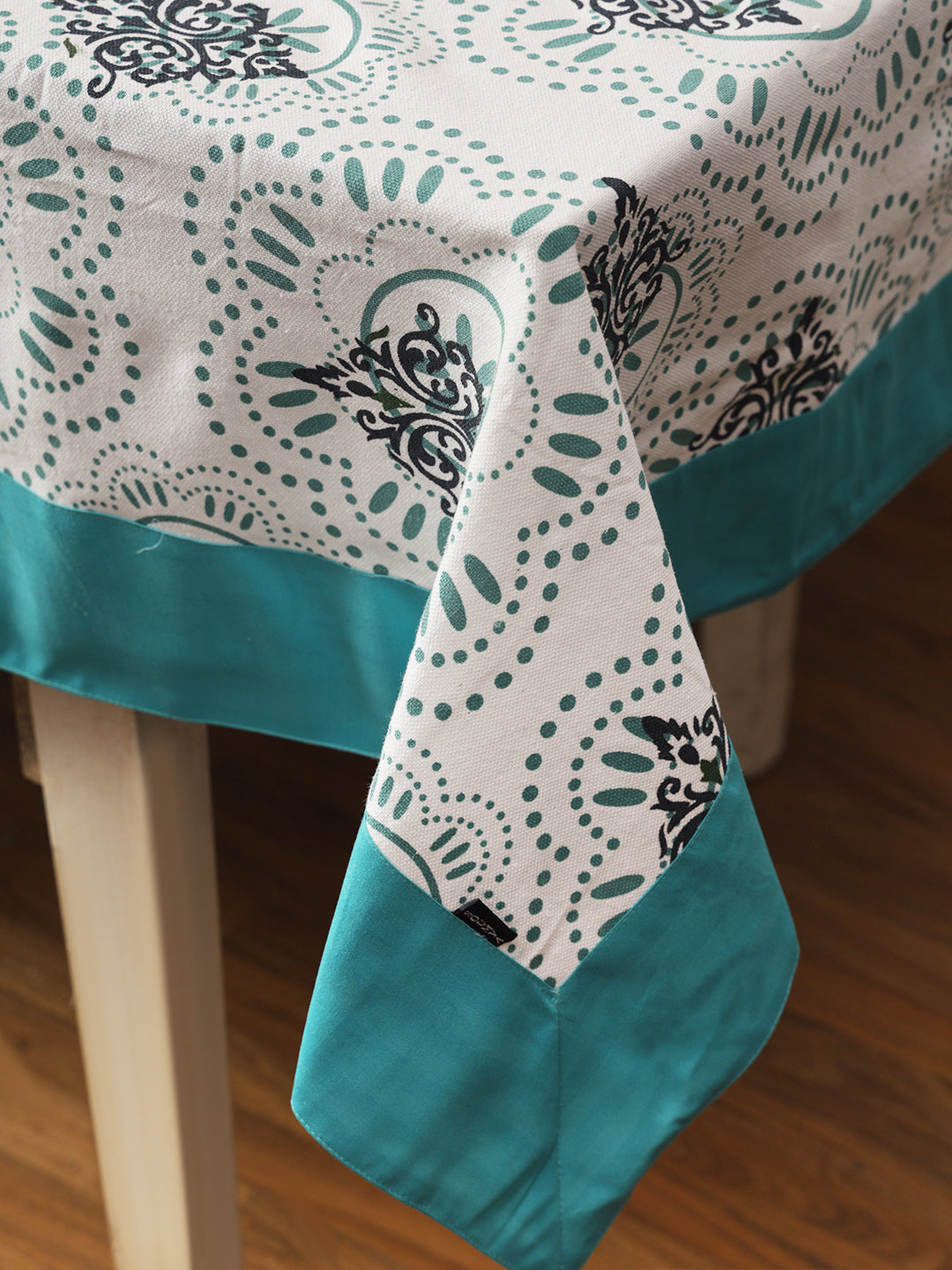 Table Covers in Blue color made with  Cotton Material , Kitchen Linen - 1 pc