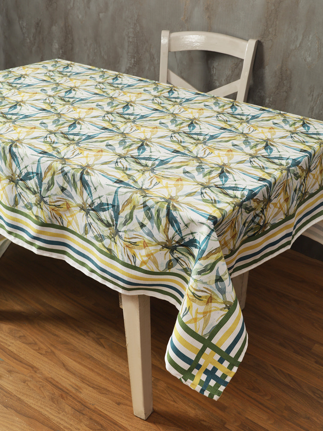 Table Covers in Green color made with  Polylinen Material , Kitchen Linen - 1 pc