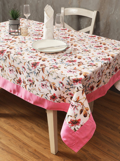 Table Covers in Cream color made with  Polylinen Material , Kitchen Linen - 1 pc