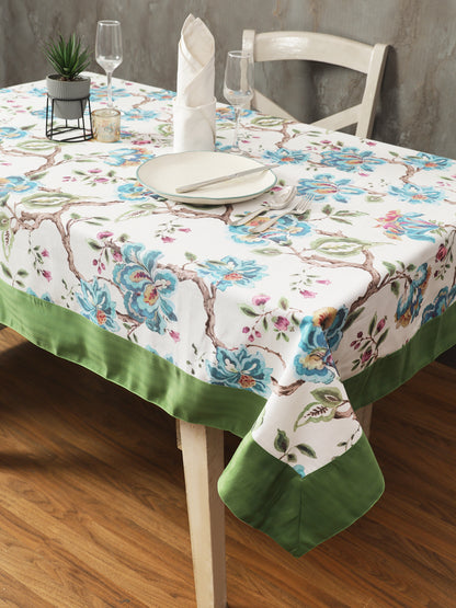 Table Covers in Firozi color made with  Polylinen Material , Kitchen Linen - 1 pc