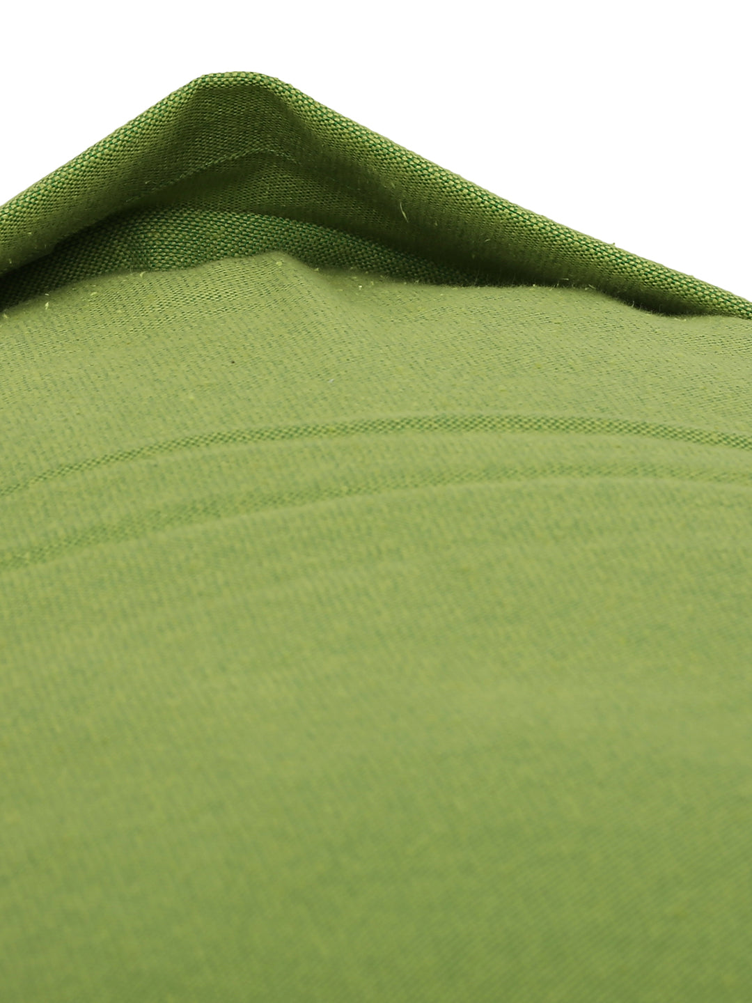 Green Solid Cotton Pillow Cover, 2 pc Pillow Cover