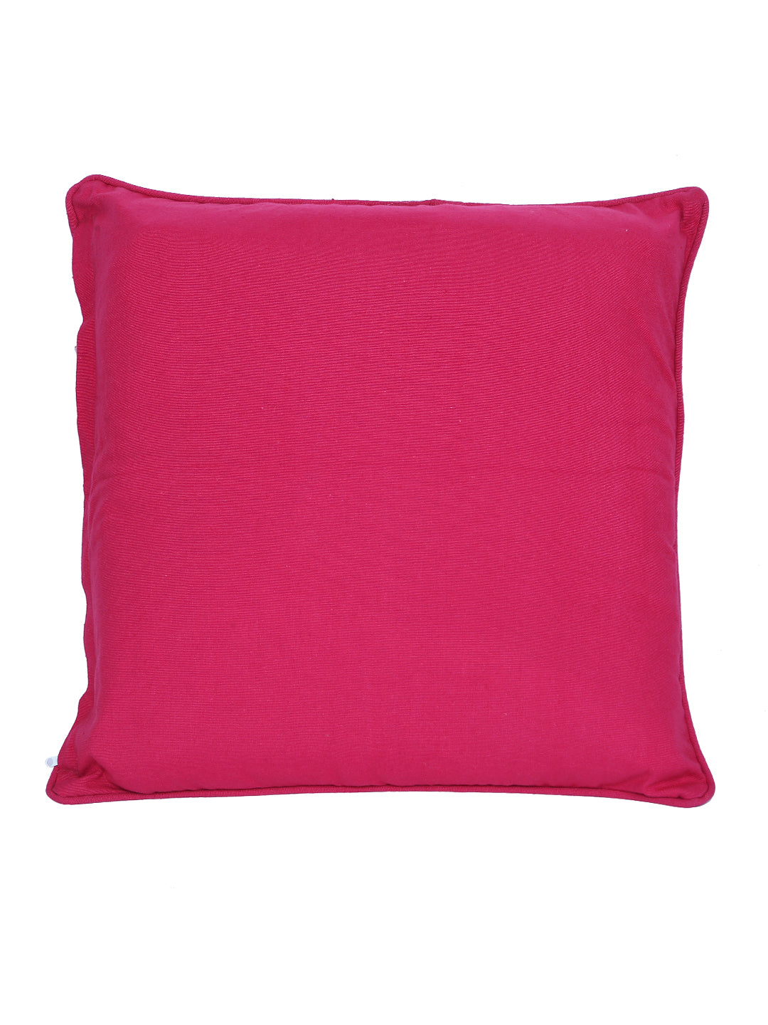 Set of 2 Premium Cotton Printed Pink Color Cushion Cover Set, 2 pc Cushion Cover