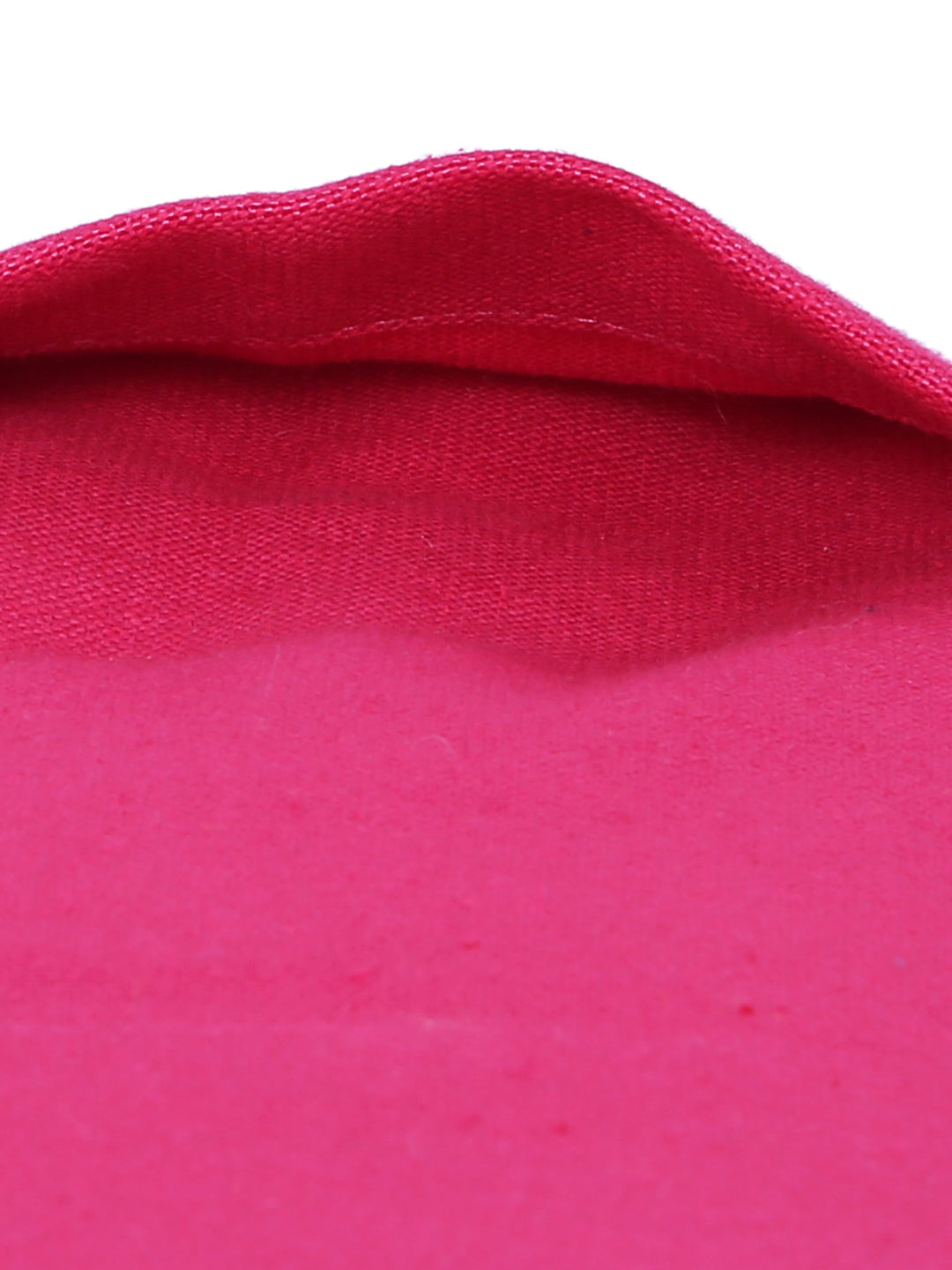 Pink Solid Cotton Pillow Cover, 2 pc Pillow Cover