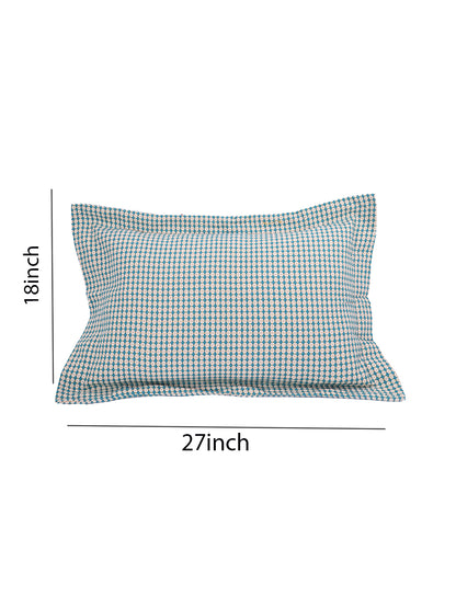 Pillow Covers in Green color made with  Cotton Material , Bedding - 2 Pcs