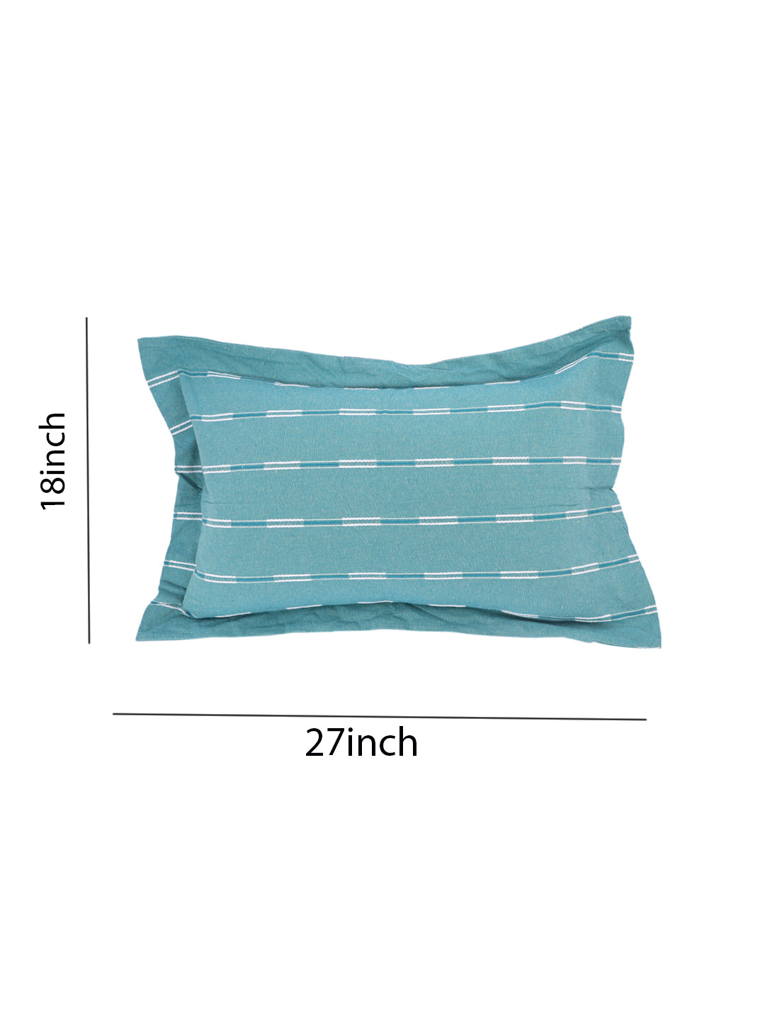 Pillow Covers in Green color made with  Cotton Material , Bedding - 2 Pcs