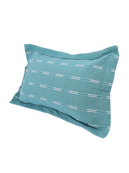 Pillow Covers in Green color made with  Cotton Material , Bedding - 2 Pcs