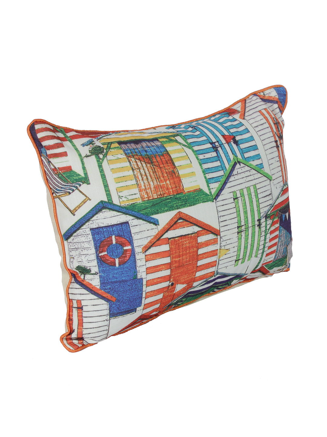 Set of 2 Decorative Sham/Baby/Rectangle Cushion Cover Digital Printed Premium Soft Polylinen Fabric Multi Color