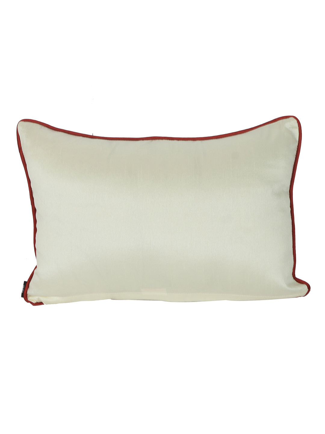 Set of 2 Decorative Sham/Baby/Rectangle Cushion Cover Digital Printed Premium Soft Polylinen Fabric Red Color