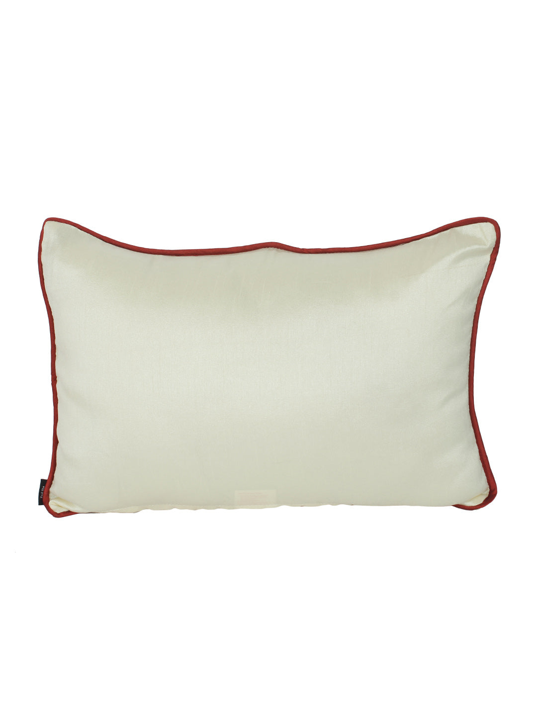 Set of 2 Decorative Sham/Baby/Rectangle Cushion Cover Digital Printed Premium Soft Polylinen Fabric Rust Color