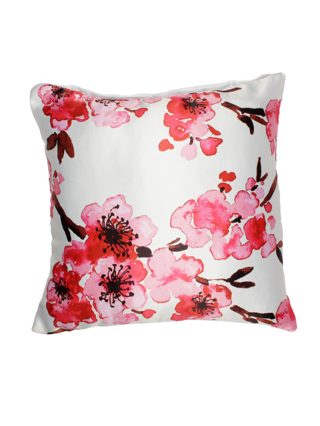 Digital Printed Premium Without Fabric Red Color Cushion Cover, Pack of 5