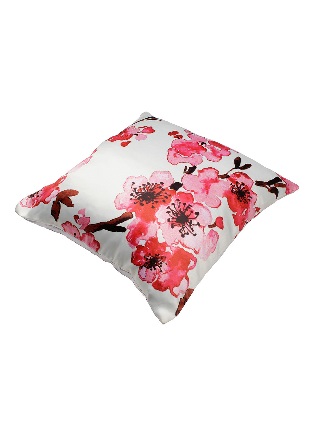 Digital Printed Premium Without Fabric Red Color Cushion Cover, Pack of 5