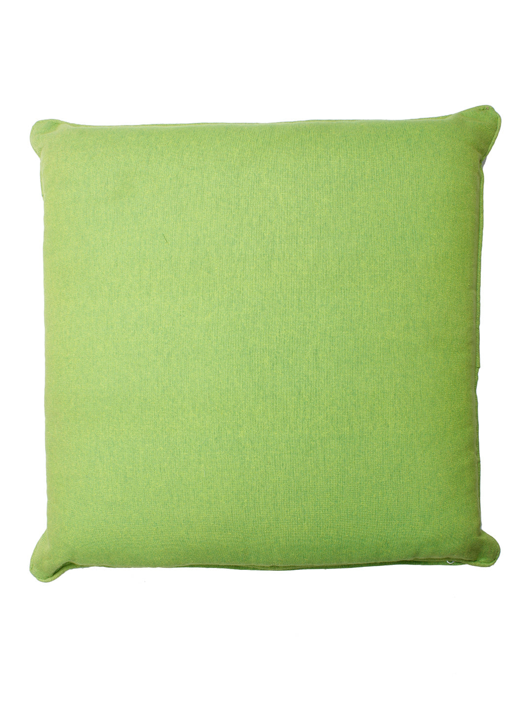 Set of 2 Premium Cotton Solid Green Color Cushion Cover Set, 2 pc Cushion Cover